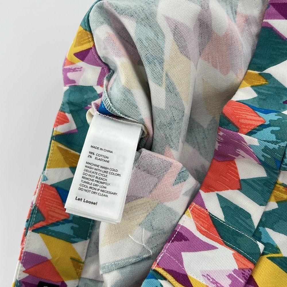 Kate Spade mini skirt Saturday Multicolored‎ size 2 retro 70s abstract - Picture 7 of 7